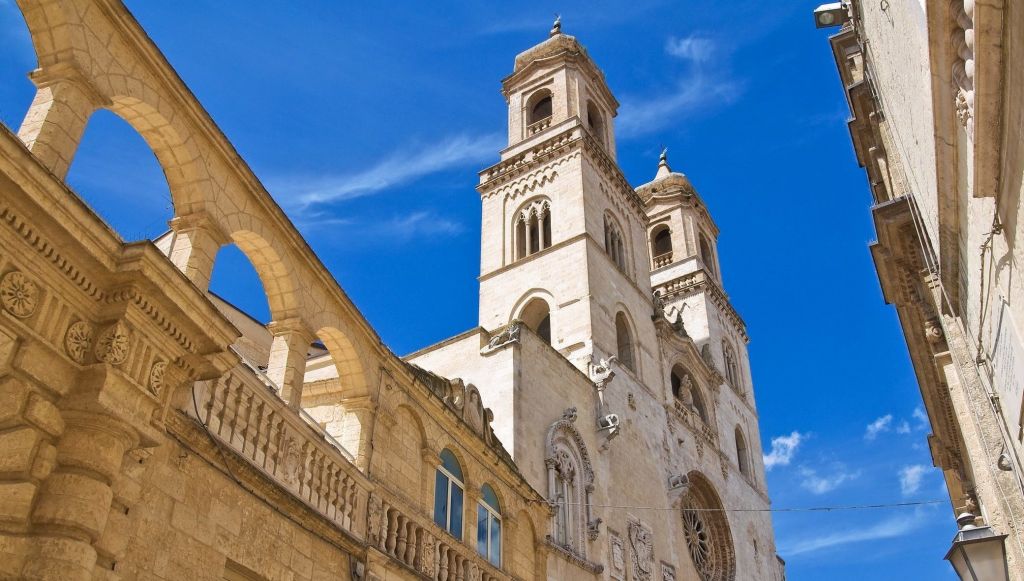 Duomo Cathedral of Altamura. Puglia. Italy.